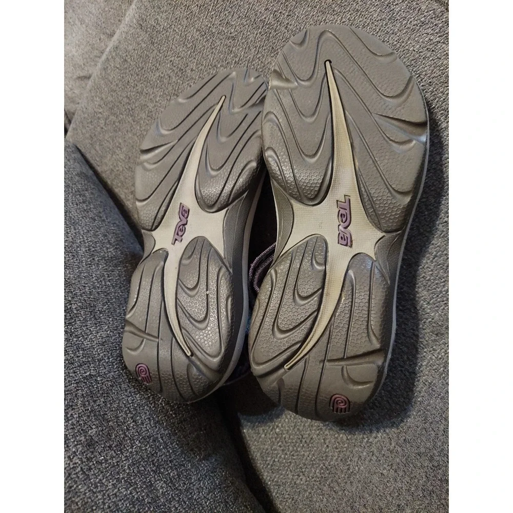 Teva Waterproof Trail hiking Shoes Sandals Womens Size 8 M Purple/Blue Summer - Picture 9 of 9